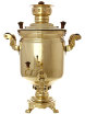 Самовар на дровах 5 л желтый цилиндр фото 1 — Samovars.ru